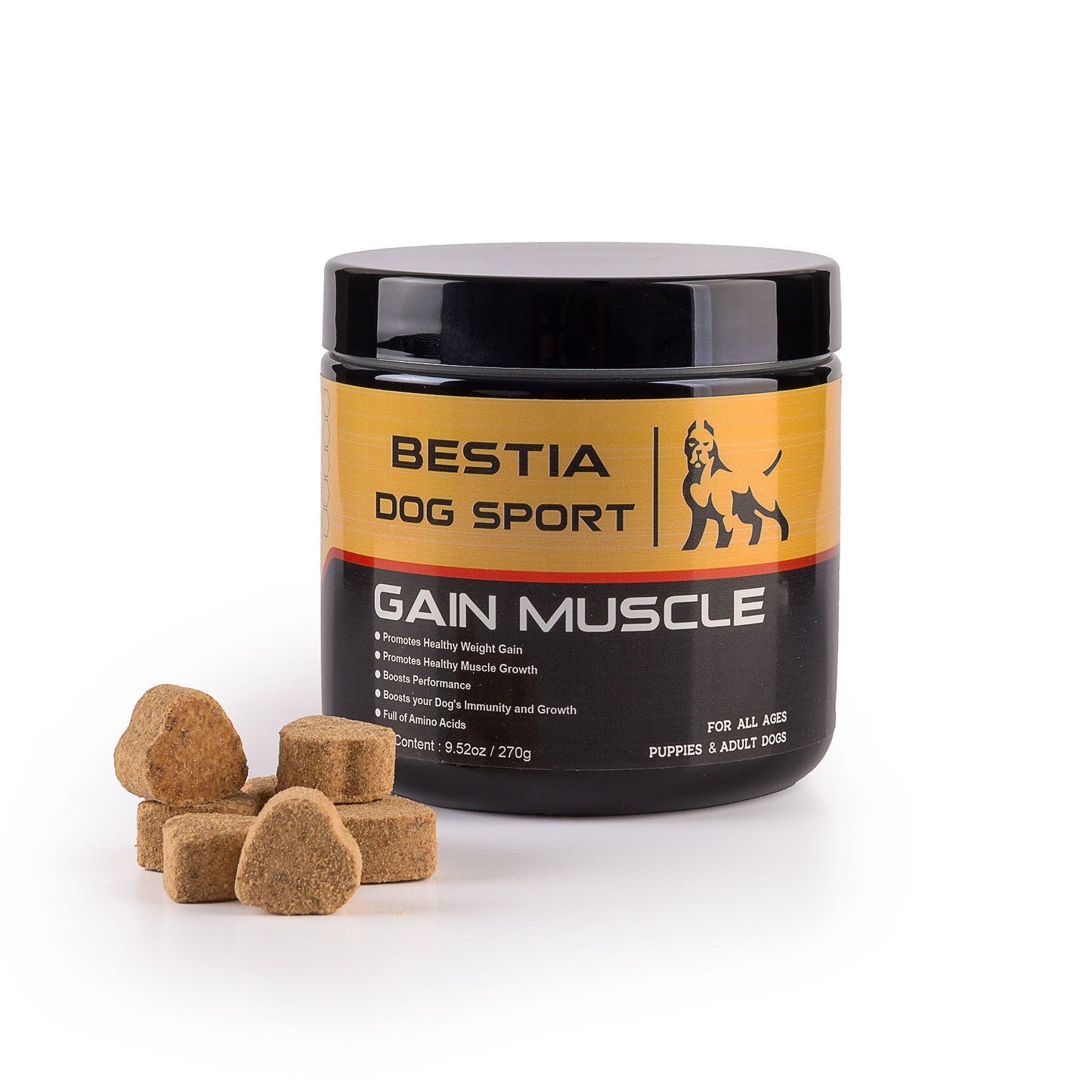 BDS Muscle Gain Dog Food Supplement-1