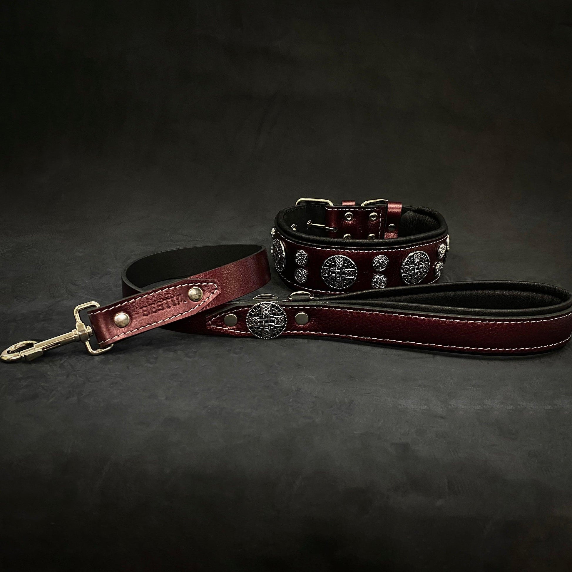 The "Hektor" Burgundy Collar LIMITED-3