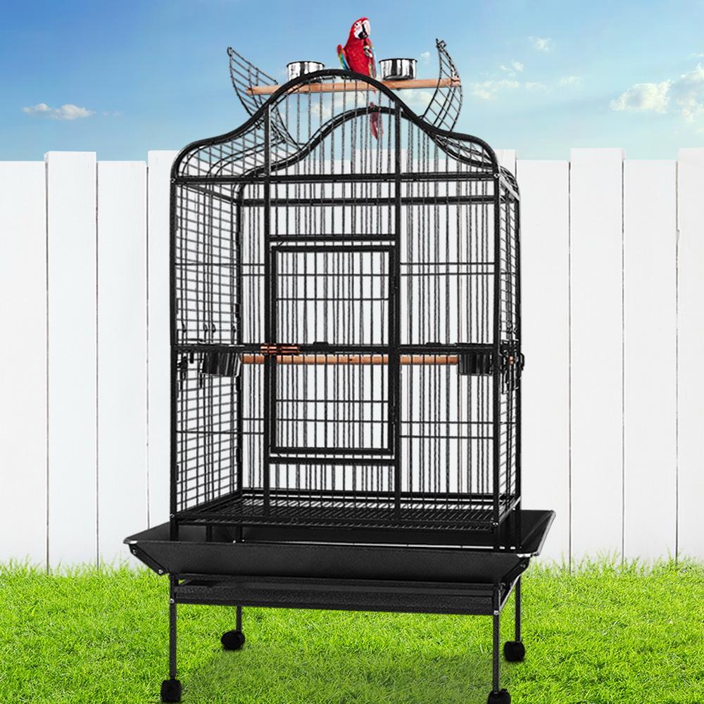 i.Pet Bird Cage Pet Cages Aviary 168CM Large Travel Stand Budgie