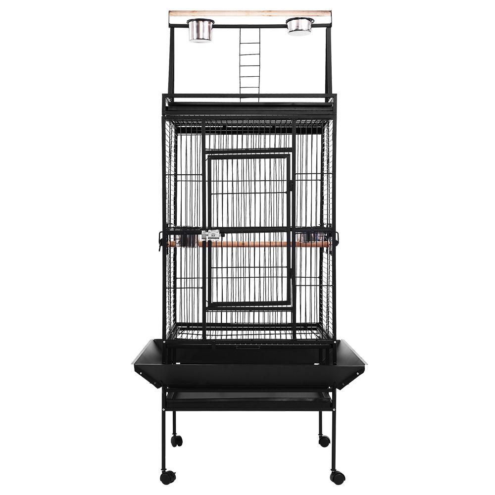 i.Pet Bird Cage Pet Cages Aviary 173CM Large Travel Stand Budgie