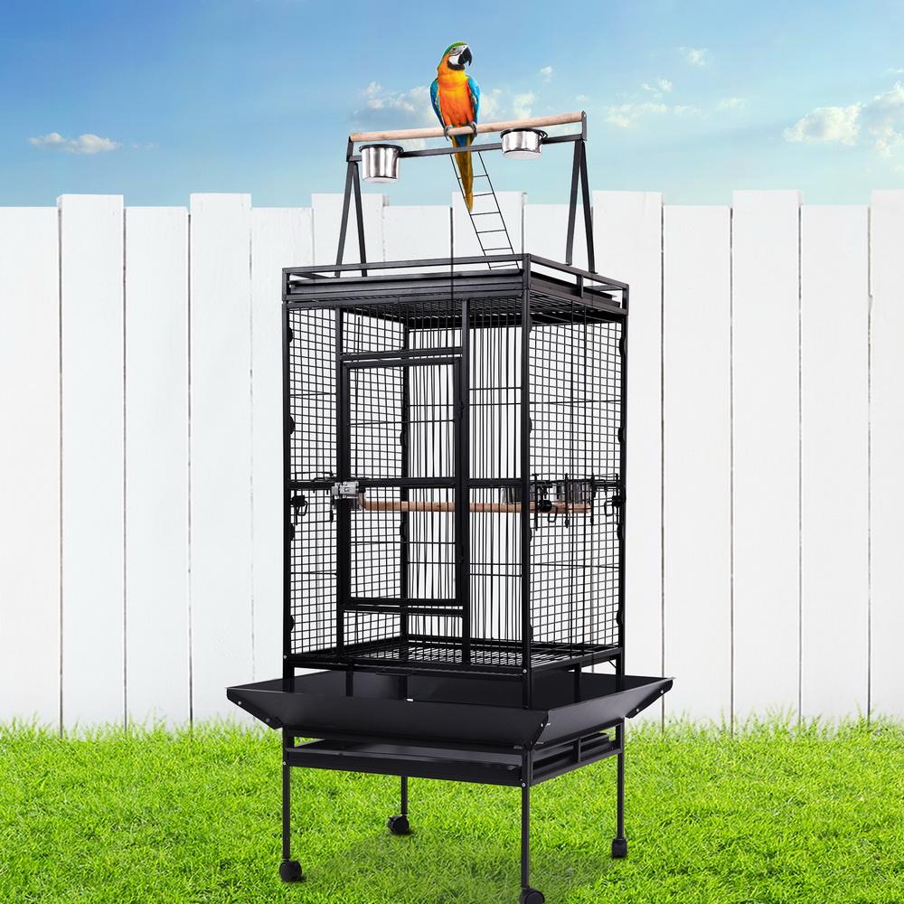 i.Pet Bird Cage Pet Cages Aviary 173CM Large Travel Stand Budgie