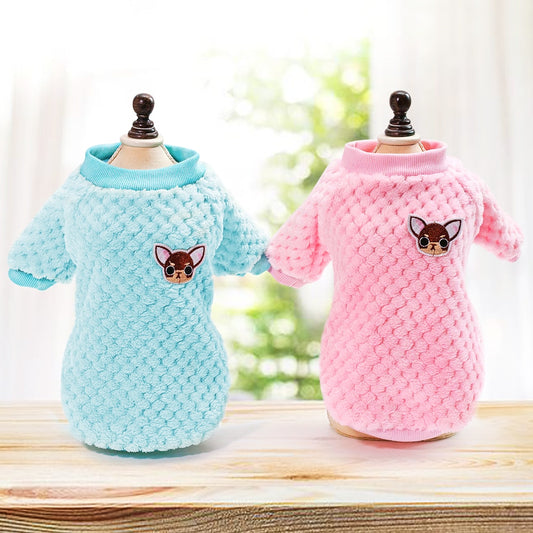 Puppy Dog Clothes Winter Warm Pet Cat Clothes