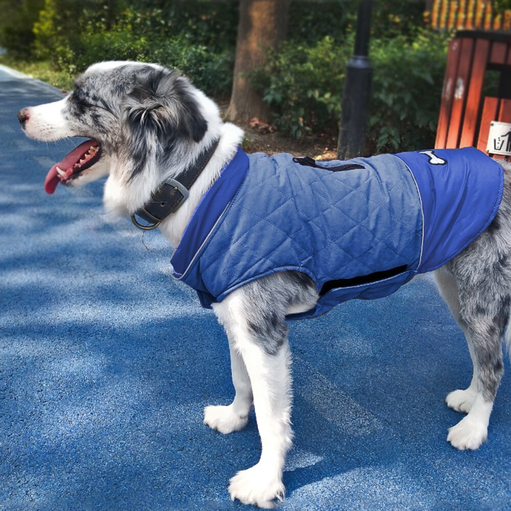 Reflective Dog Clothes Coat Winter Pet Clothing