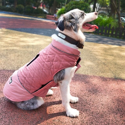 Reflective Dog Clothes Coat Winter Pet Clothing