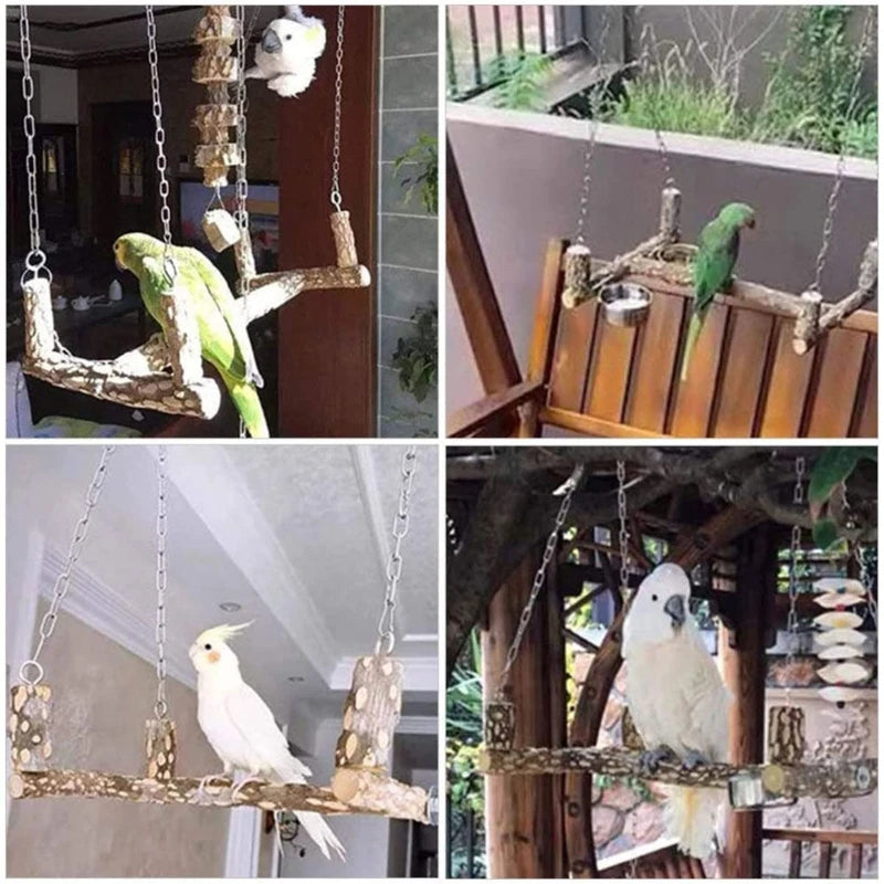 X-Large Parrot/Bird Swing Large for Macaws African Greys amazons