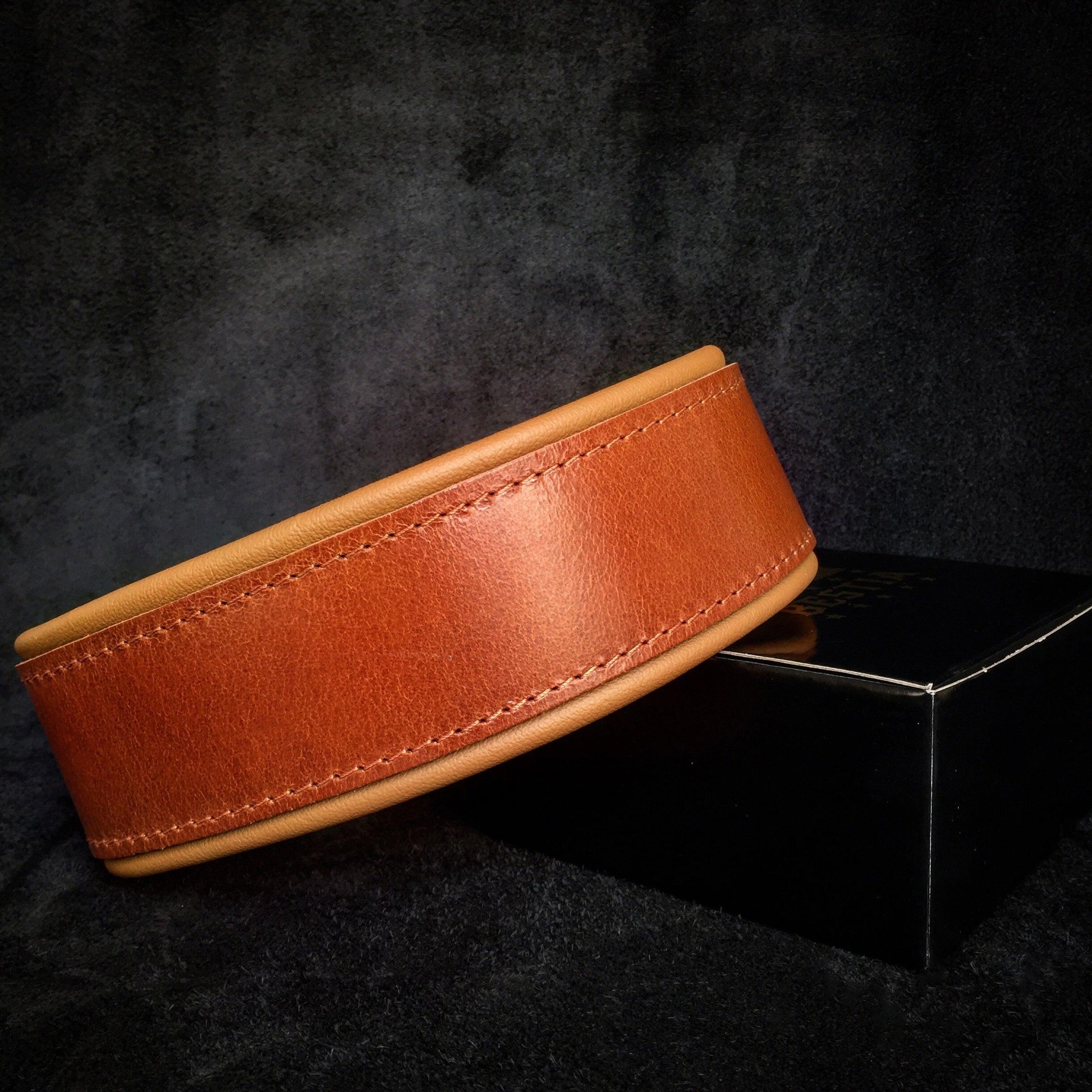 Plain "Style" collar brown-0