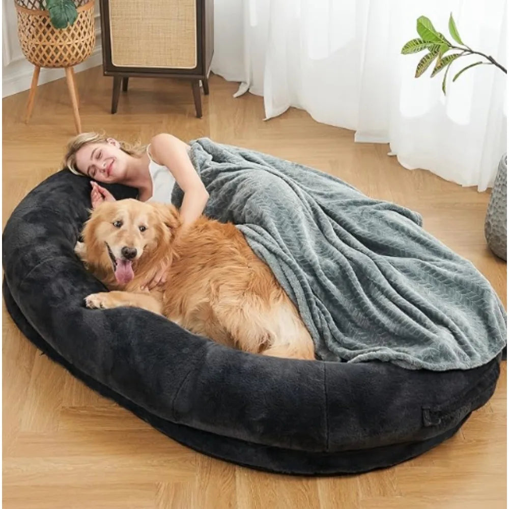 Human Sized Dog Bed for People Adults Giant Dog Bed for Humans Nap Be Canadian Pet Depot