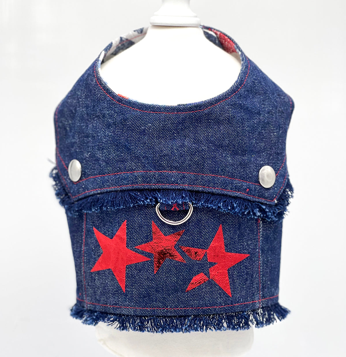 DCNY “Stars & Denim” Vest-Style Harness-1