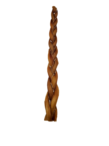 Braided Bully Stick – Low Odor – STANDARD - 12"