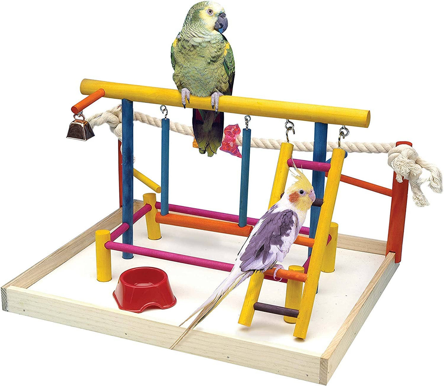 Bird-Life Wooden Playpen for Birds – Extra-Large