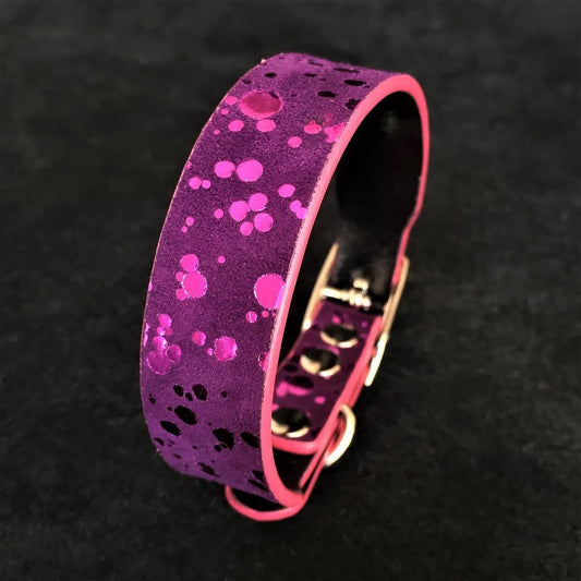 The "Viola Drops" puppy collar-0