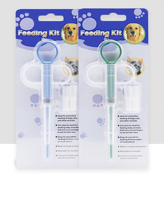 Pet Medicine Feeder Pet Pill Gun Dogs And Cats Pill And Water Syringe Pet Medical Feeding Dispenser Tool for Small Animal-2