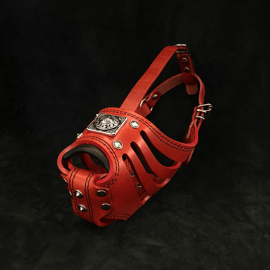 ''Eros'' Basket Muzzle RED-0