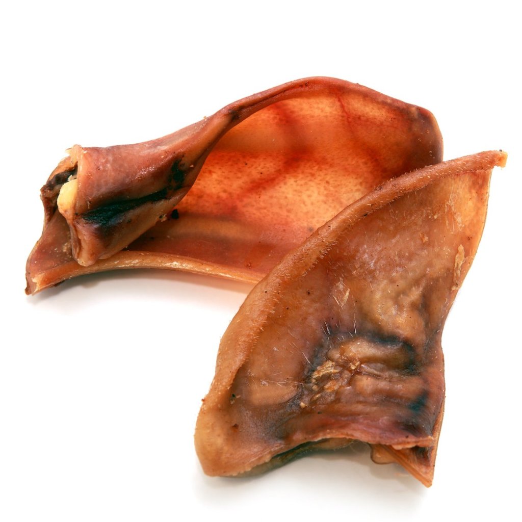 Single Ingredient Dehydrated Pig Ears Dog Chews-0